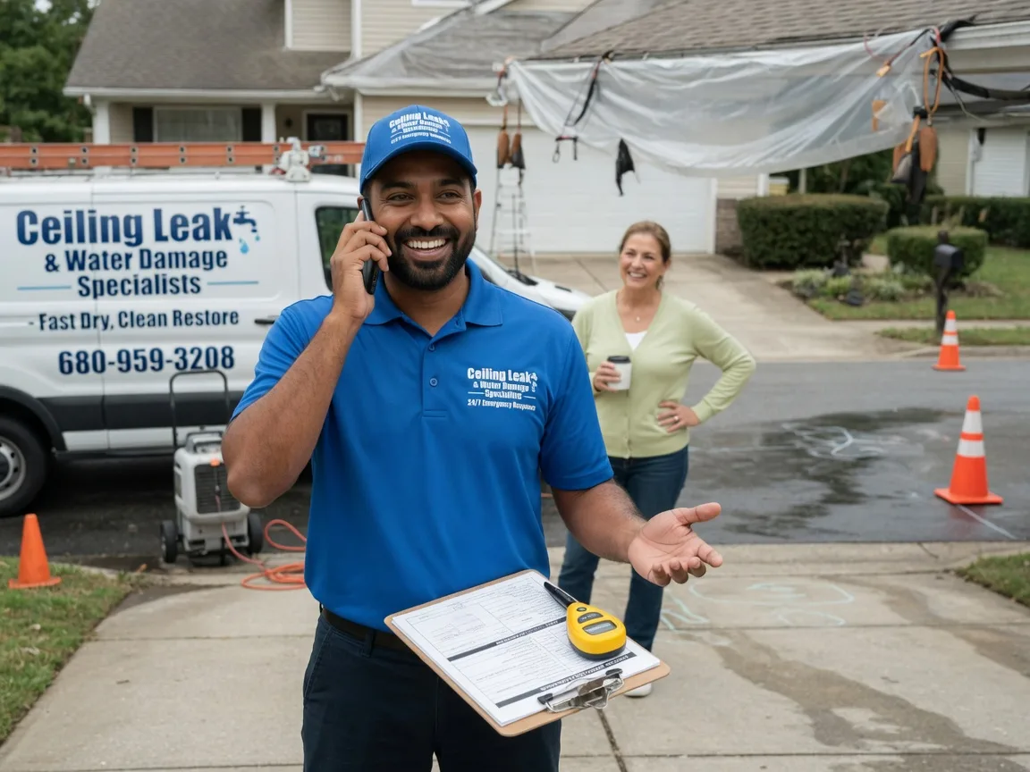 Ceiling Leak Cleanup Lebanon, OH FAQs